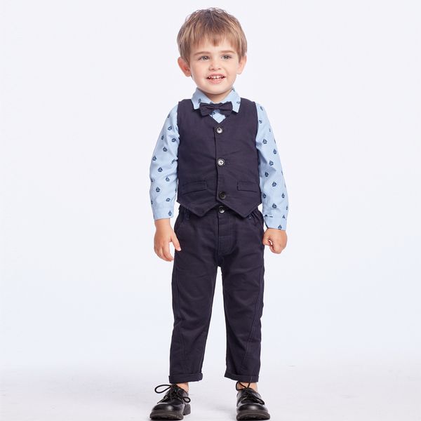 baby boys party clothes infant newborn sets dress kids vest+romper+pants 3pcs autumn spring children suits outfit 3-24m y200323, White
baby boys party clothes infant newborn sets dress kids vest+romper+pants 3pcs autumn spring children suits outfit 3-24m y200323, White