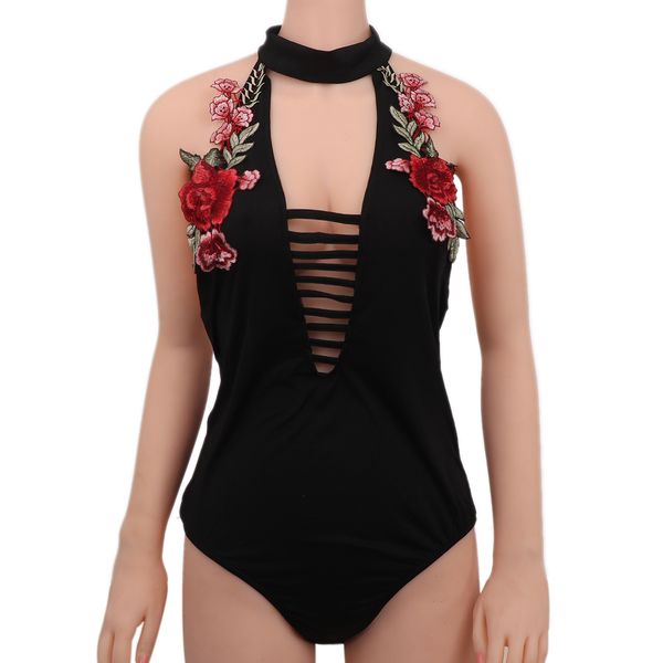 1pcs women's embroidery v-neck bodysuit romper evening cocktail party jumpsuit dress women summer fashion, Black;white
1pcs women's embroidery v-neck bodysuit romper evening cocktail party jumpsuit dress women summer fashion, Black;white