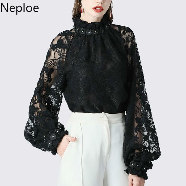 neploe 2020 мода stand вершины шеи женщины блузка рубашка с длинным рукавом кружева женские выдалбливают плюс размер женская верхняя blusas, White
neploe 2020 мода stand вершины шеи женщины блузка рубашка с длинным рукавом кружева женские выдалбливают плюс размер женская верхняя blusas, White