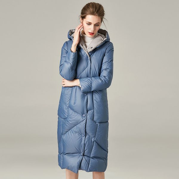 great quality very soft natural real white duck down coat female hooded thicker long warm down parkas f669 factory outlets, Black
great quality very soft natural real white duck down coat female hooded thicker long warm down parkas f669 factory outlets, Black
