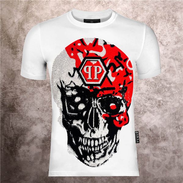 wholesale 0 collar t-shirt new fashion chest embroidered werewolf t-shirt short sleeved casual t-shirt stylish fractal skull design high qua, White;black
wholesale 0 collar t-shirt new fashion chest embroidered werewolf t-shirt short sleeved casual t-shirt stylish fractal skull design high qua, White;black