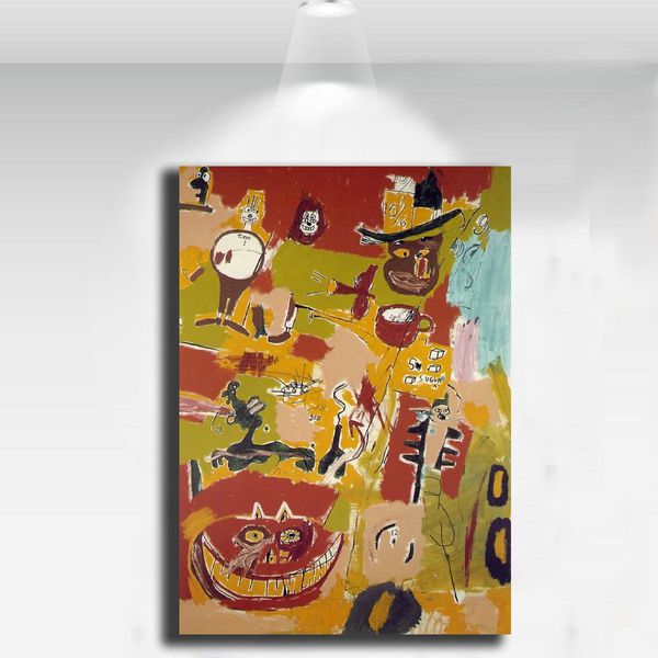 jean-michel basquiat "wine of babylon" huge large wall picture handmade oil painting on canvas for wall decor in living room
jean-michel basquiat "wine of babylon" huge large wall picture handmade oil painting on canvas for wall decor in living room