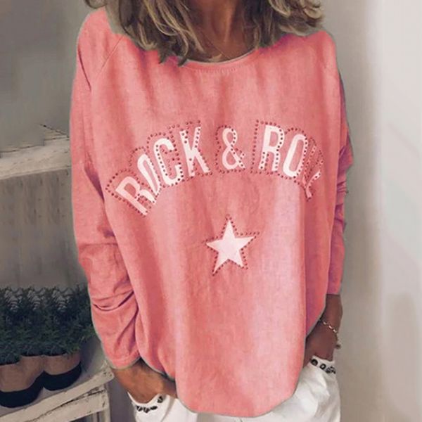 women soft printing autumn sweatshirt winter warm round neck pullover casual long sleeve outwear oversize fashion plus size, Black 
women soft printing autumn sweatshirt winter warm round neck pullover casual long sleeve outwear oversize fashion plus size, Black