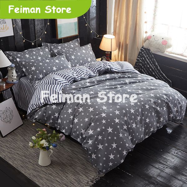 home textile grey bedding star duvet cover set printed bed sheet +duvet cover +pillowcase italy bed grey dots bedlinen set
home textile grey bedding star duvet cover set printed bed sheet +duvet cover +pillowcase italy bed grey dots bedlinen set