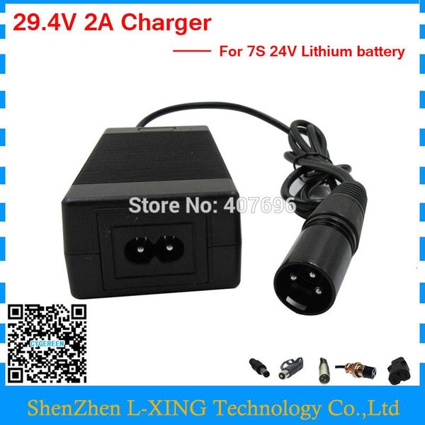 24v ebike battery charger output 29.4v 2a li ion battery charger xlrm connector use for 7s 24v lithium battery
24v ebike battery charger output 29.4v 2a li ion battery charger xlrm connector use for 7s 24v lithium battery
