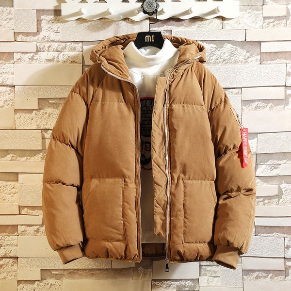 winter hooded bomber jacket parka men khaki preppy silk-like cotton jackets black japanese hip hop streetwear thermal men's coat
winter hooded bomber jacket parka men khaki preppy silk-like cotton jackets black japanese hip hop streetwear thermal men's coat