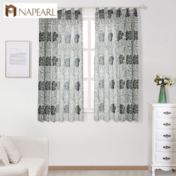 short jacquard floral design semi-blackout curtains treatments modern style curtains for kitchen living room window ready made
short jacquard floral design semi-blackout curtains treatments modern style curtains for kitchen living room window ready made