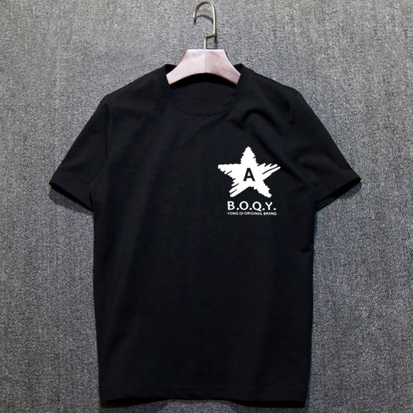 e-baihui 2021 summer short-sleeved t-shirt cotton men korean version of the body shirt five-pointed star half-sleeved clothes x043, White;black
e-baihui 2021 summer short-sleeved t-shirt cotton men korean version of the body shirt five-pointed star half-sleeved clothes x043, White;black