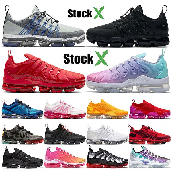 stock x 2020 air vapormax plus tn run utility triple black grey blue pastel men women fly knit trainers sport shoes
stock x 2020 air vapormax plus tn run utility triple black grey blue pastel men women fly knit trainers sport shoes