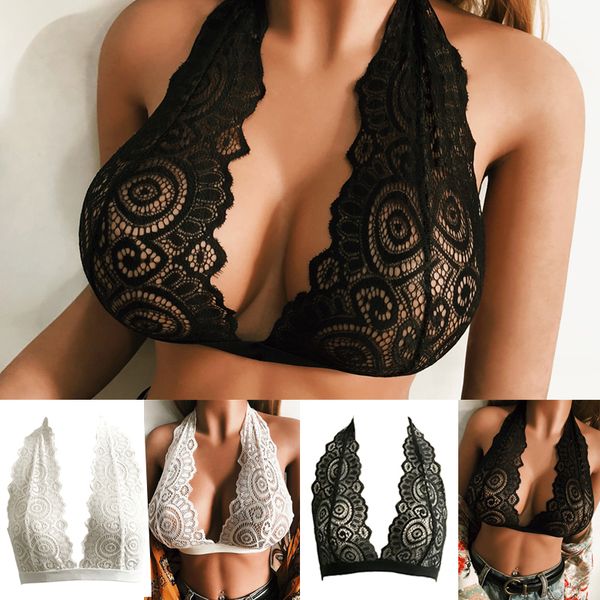 women lingerie lace heer scalloped lace deep v femme bandage bra hollow out elastic cage erotic black top, Red;black
women lingerie lace heer scalloped lace deep v femme bandage bra hollow out elastic cage erotic black top, Red;black