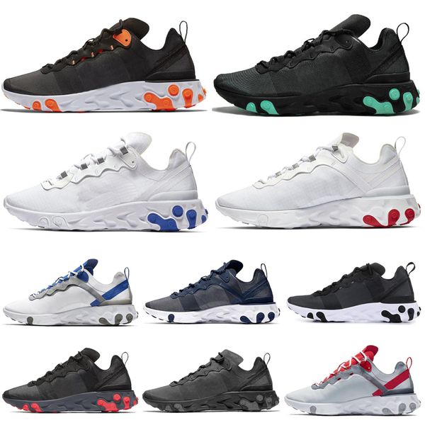 new react element 55 men women running shoes black green triple black game royal metallic gold mens trainers sports sneakers size 36-45, White;red
new react element 55 men women running shoes black green triple black game royal metallic gold mens trainers sports sneakers size 36-45, White;red