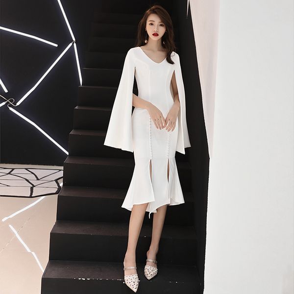 white v-neck oriental short style banquet dresses chinese vintage traditional wedding cheongsam elegant evening party gowns, Red
white v-neck oriental short style banquet dresses chinese vintage traditional wedding cheongsam elegant evening party gowns, Red