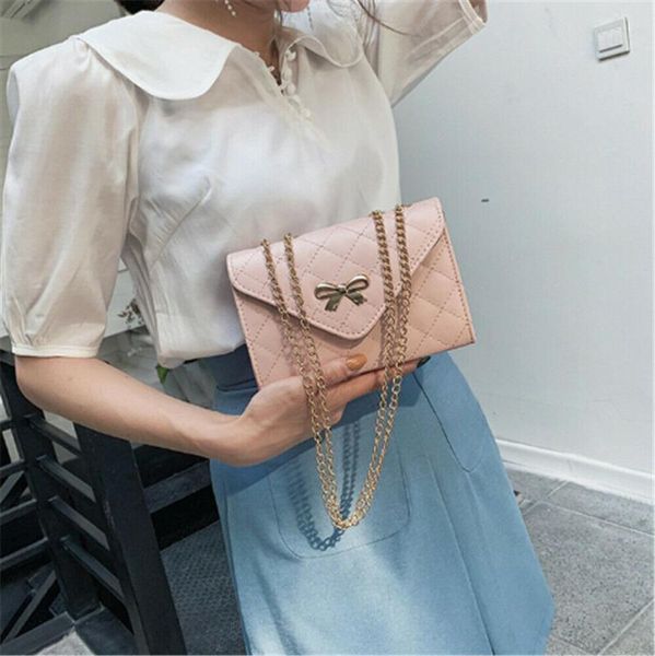 2019 women solid leather handbag flap shoulder lady cross body bag bow chain plaid messenger envelope purse
2019 women solid leather handbag flap shoulder lady cross body bag bow chain plaid messenger envelope purse