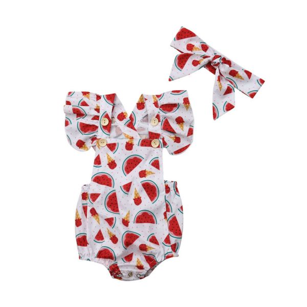 lovely newborn baby girl watermelon print bodysuits+bow headband 2pcs clothes set summer ruffle sleeve bodysuit outfits 0-24m, Blue
lovely newborn baby girl watermelon print bodysuits+bow headband 2pcs clothes set summer ruffle sleeve bodysuit outfits 0-24m, Blue