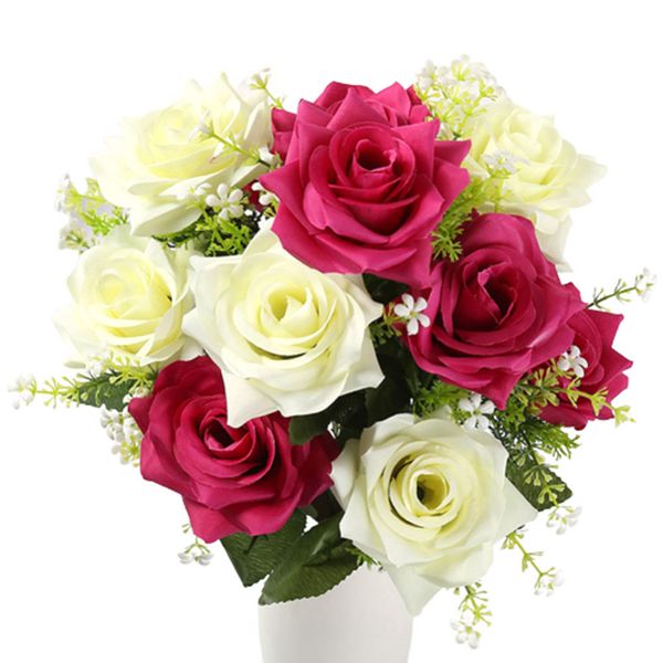 simulation anniversary garden living room office crimping crafts wedding decoration deskartificial flowers silk rose 12 head
simulation anniversary garden living room office crimping crafts wedding decoration deskartificial flowers silk rose 12 head