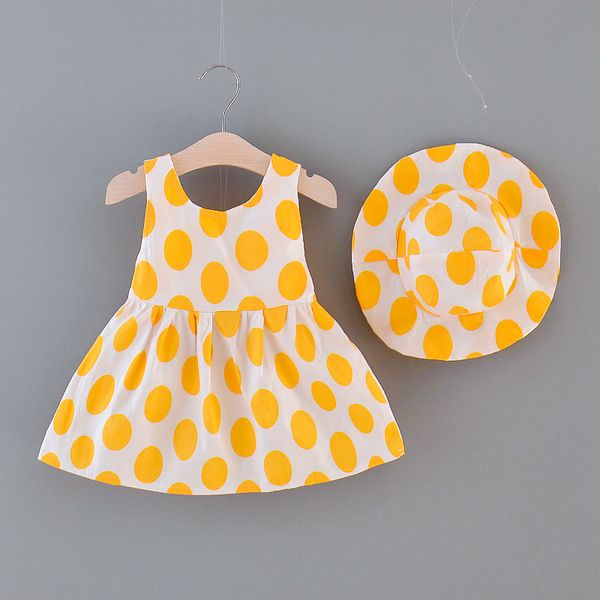 2020 newborn baby summer dresses casual pretty infant kids baby girls dot bow sleeveless clothes princess party dress + sun hat, Red;yellow
2020 newborn baby summer dresses casual pretty infant kids baby girls dot bow sleeveless clothes princess party dress + sun hat, Red;yellow