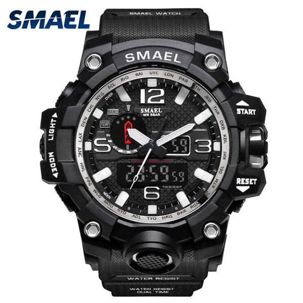 men sports watches dual display analog digital led electronic quartz wristwatches waterproof swimming watch relogio q5, Slivery;brown
men sports watches dual display analog digital led electronic quartz wristwatches waterproof swimming watch relogio q5, Slivery;brown