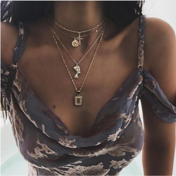 gold color choker necklace for women 4 layers cross coin pendant chain necklaces & pendants velvet chokers fashion jewelry, Golden;silver
gold color choker necklace for women 4 layers cross coin pendant chain necklaces & pendants velvet chokers fashion jewelry, Golden;silver