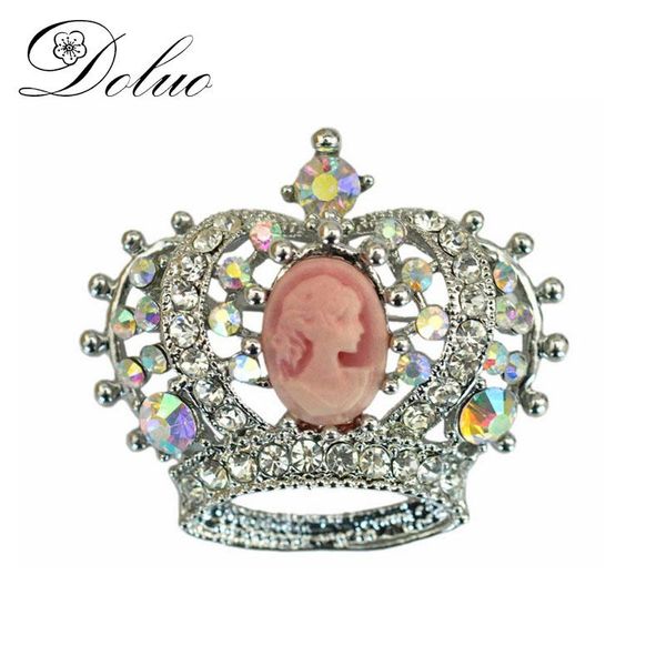 doluo дизайн корона брошь для женщин vintage head красоты с rhinestone кристалл coat брошь булавка античной серебряными ювелирными изделиями, Gray
doluo дизайн корона брошь для женщин vintage head красоты с rhinestone кристалл coat брошь булавка античной серебряными ювелирными изделиями, Gray