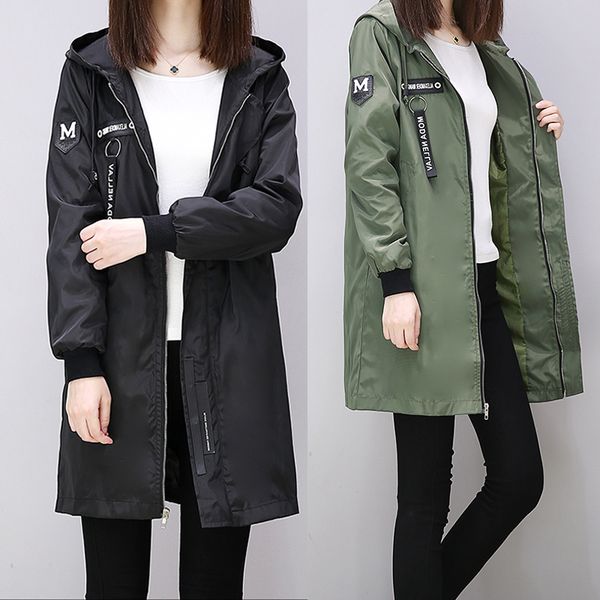 spring and autumn 2019 korean edition of long and slim windshield female baitao college style students'loose cotton jacket, Tan;black
spring and autumn 2019 korean edition of long and slim windshield female baitao college style students'loose cotton jacket, Tan;black