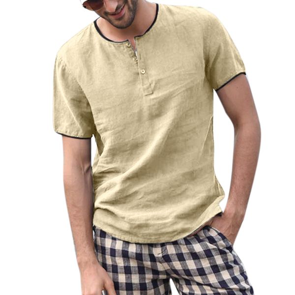 linen t shirt men summer tshirt short sleeve o neck men clothing casual tees for cool streetwear camiseta masculina, White;black
linen t shirt men summer tshirt short sleeve o neck men clothing casual tees for cool streetwear camiseta masculina, White;black
