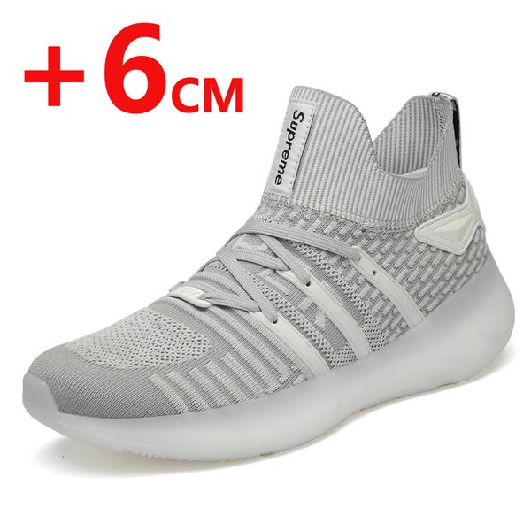 shoes men casual breathable knit height increasing 6 cm sneakers heightening shoes elevator height increase, Black
shoes men casual breathable knit height increasing 6 cm sneakers heightening shoes elevator height increase, Black