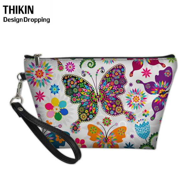 thikin colorful butterfly printing women's cosmetic bag for make up travel beauty organizer portable wash kit bags neceser mujer
thikin colorful butterfly printing women's cosmetic bag for make up travel beauty organizer portable wash kit bags neceser mujer