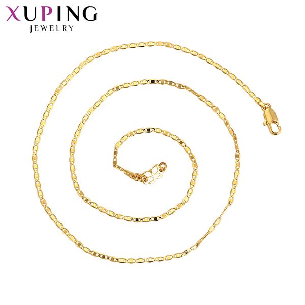 11.11 deals xuping fashion jewelry vintage elegant pure gold-color plated necklace for women christmas gifts s118.1-45432, Silver
11.11 deals xuping fashion jewelry vintage elegant pure gold-color plated necklace for women christmas gifts s118.1-45432, Silver