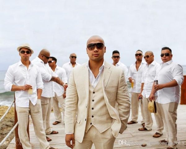 linen summer beach wedding groom tuxedo slim fit men suits handsome man blazers 3 pieces jacket pants vest groomsmen prom, White;black
linen summer beach wedding groom tuxedo slim fit men suits handsome man blazers 3 pieces jacket pants vest groomsmen prom, White;black