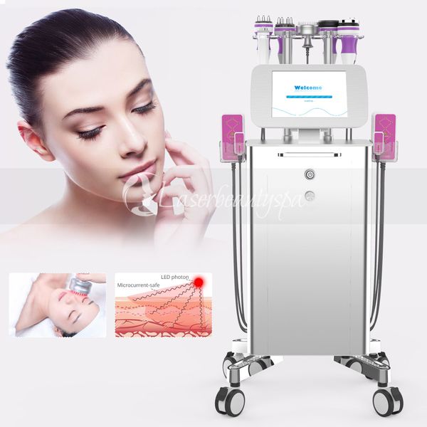 9 in 1 ultrasonic cavitation vacuum body shaping slimming machine 40k blasting rf multipolar instrunment fat reduce slim machine
9 in 1 ultrasonic cavitation vacuum body shaping slimming machine 40k blasting rf multipolar instrunment fat reduce slim machine