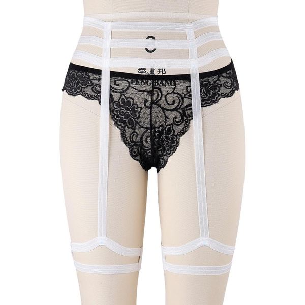 women pastel goth liguer garter belt stocking body harness strap bra rave wear fetish bondage lingerie cage harness garter belt, Black;white
women pastel goth liguer garter belt stocking body harness strap bra rave wear fetish bondage lingerie cage harness garter belt, Black;white