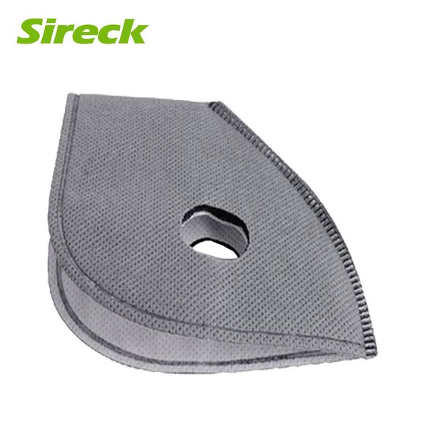 sireck 1/3/5pcs mask filter pm2.5 smog mask cycling dust air pollution face protection activated carbon filter face shield, Black
sireck 1/3/5pcs mask filter pm2.5 smog mask cycling dust air pollution face protection activated carbon filter face shield, Black