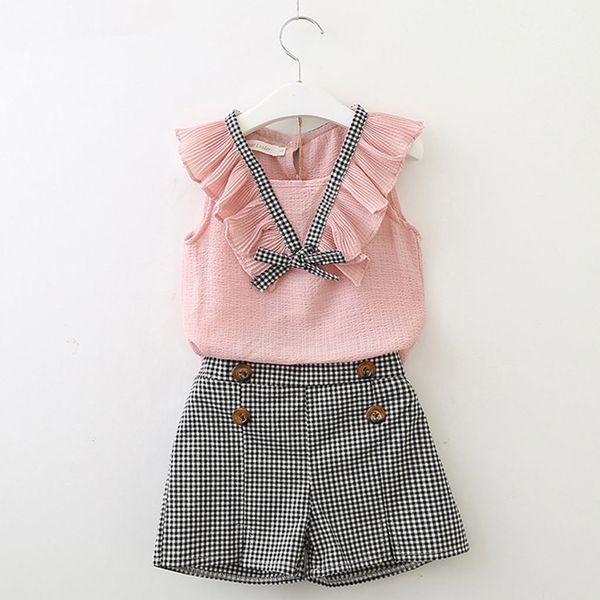 toddler kids baby girls outfits clothes bowknot vest +plaid shorts pants set clothes for newborn girls fashion summer cloth, White
toddler kids baby girls outfits clothes bowknot vest +plaid shorts pants set clothes for newborn girls fashion summer cloth, White