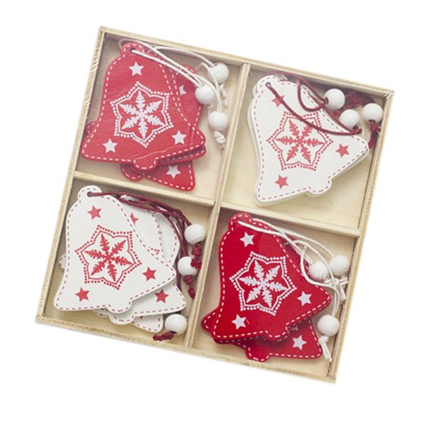 12pcs wooden cutouts christmas bells crafts with box xmas tree hanging tags ornaments
12pcs wooden cutouts christmas bells crafts with box xmas tree hanging tags ornaments