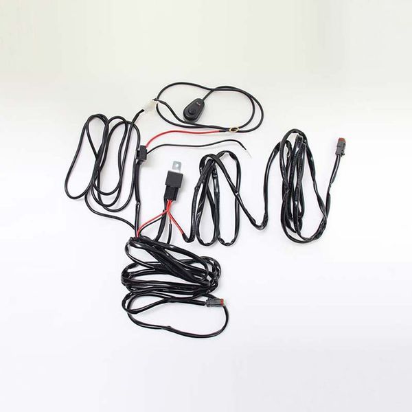 2m 2-in-1 car work light wiring harness on/off switch led fog lamp switch universal for off-road spotlights relay kit
2m 2-in-1 car work light wiring harness on/off switch led fog lamp switch universal for off-road spotlights relay kit