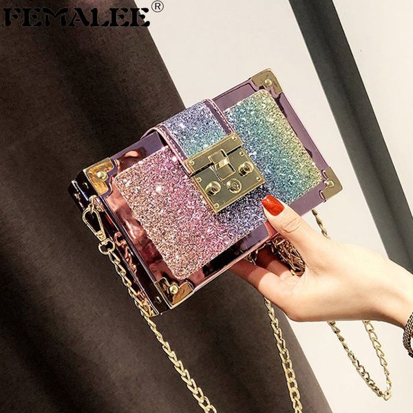 pu leather box bag chain for handbags sequin crossbody messenger bling bags women bags shoulder women bling okhkr, Red;black
pu leather box bag chain for handbags sequin crossbody messenger bling bags women bags shoulder women bling okhkr, Red;black