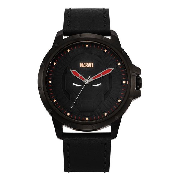 marvel iron man leather mens watches luxury 5bar quartz water resistant man watch sapphire crystal watch mens gifts, Slivery;brown
marvel iron man leather mens watches luxury 5bar quartz water resistant man watch sapphire crystal watch mens gifts, Slivery;brown
