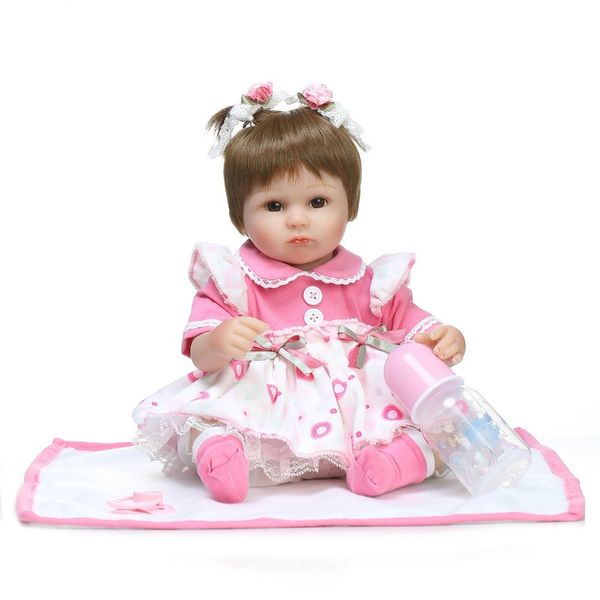 npk reborn baby toy dolls 18"41cm soft silicone vinyl reborn baby girl dolls bebes reborn bonecas play house toys child plamates t20020
npk reborn baby toy dolls 18"41cm soft silicone vinyl reborn baby girl dolls bebes reborn bonecas play house toys child plamates t20020