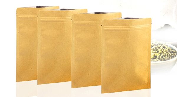 100pcs kraft paper sachet grade seal aluminium foil bag kraft bags storage bag packaging bags
100pcs kraft paper sachet grade seal aluminium foil bag kraft bags storage bag packaging bags