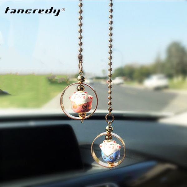 tancredy car pendant lucky cat rear view mirror decoration ceramics alloy hanging ornament car interior decoration series gifts
tancredy car pendant lucky cat rear view mirror decoration ceramics alloy hanging ornament car interior decoration series gifts