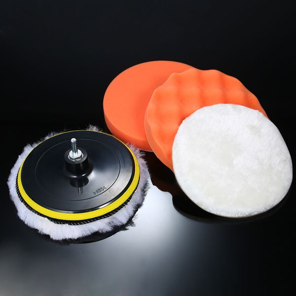 6pcs car foam polishing waxing pad kits buffing pad polishing wheel sponge and wool buffing pads set m14 drill adapter threaded
6pcs car foam polishing waxing pad kits buffing pad polishing wheel sponge and wool buffing pads set m14 drill adapter threaded