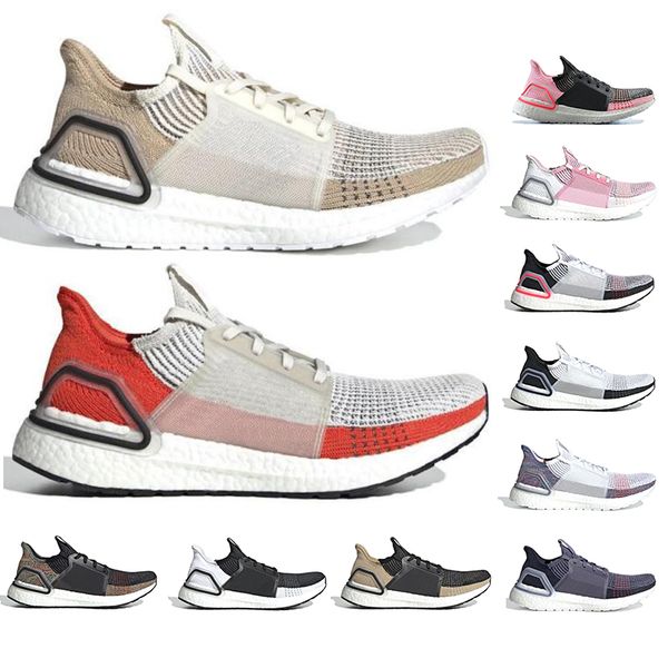 

2019 ultra boost 19 running shoes for men women cloud white black oreo active orange ultraboost 5.0 mens trainer runner sneakers sports