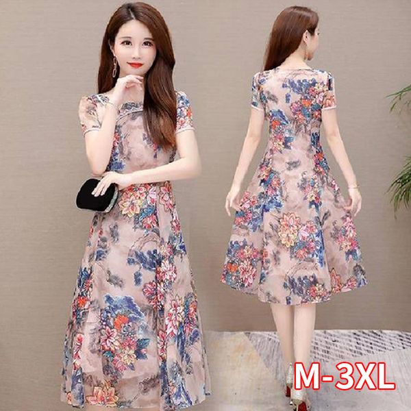 vintage floral dress women 2020 spring women's new o-neck short-sleeved print dresses large size dropshippping, Black;gray
vintage floral dress women 2020 spring women's new o-neck short-sleeved print dresses large size dropshippping, Black;gray
