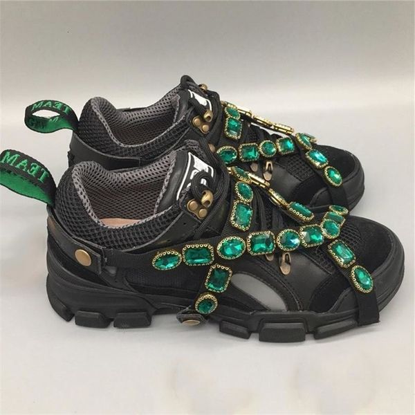 2019 new authentic flashtrek sneakers with removable crystals men women casual shoes mountain climbing lace-up hiking boots with box, Black
2019 new authentic flashtrek sneakers with removable crystals men women casual shoes mountain climbing lace-up hiking boots with box, Black
