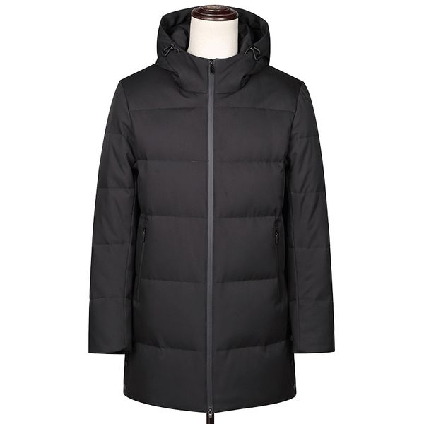 606 new grade down jacket coatwinter mid long thick warm coat male father's clothing winter men's parkas, Black
606 new grade down jacket coatwinter mid long thick warm coat male father's clothing winter men's parkas, Black