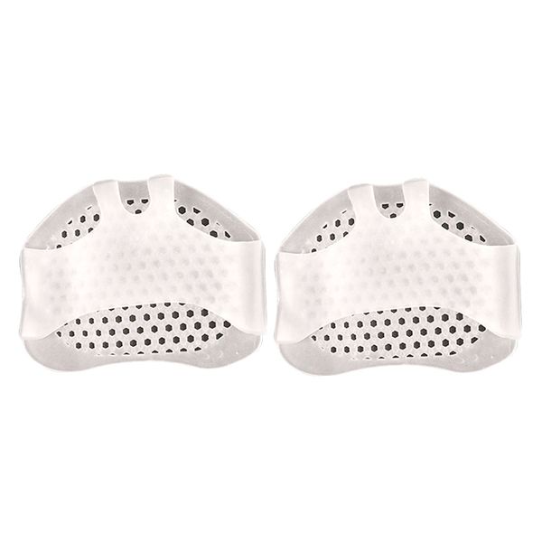 1pair breathable elastic honeycomb type protection forefoot pad pain relief soft silicone high heels reusable half insoles, Black
1pair breathable elastic honeycomb type protection forefoot pad pain relief soft silicone high heels reusable half insoles, Black