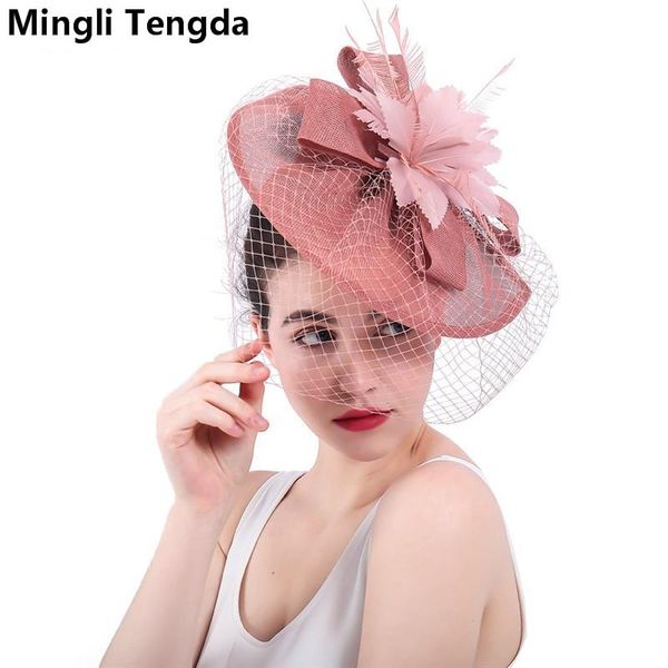 mingli tengda face veil wedding fascinators hats bridal hats for women elegant bridal decoration chapeau femme mariage fedora edslv, White
mingli tengda face veil wedding fascinators hats bridal hats for women elegant bridal decoration chapeau femme mariage fedora edslv, White