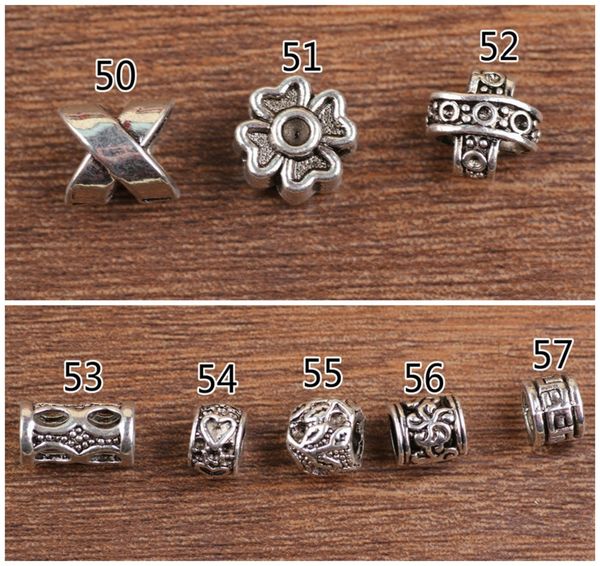 19pcs mix tibetan silver style dreadlock dread hair braid beads cuff clip decor 5mm hole, Black
19pcs mix tibetan silver style dreadlock dread hair braid beads cuff clip decor 5mm hole, Black