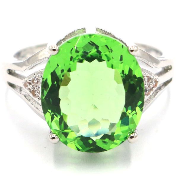 19x14mm 7.0# charming green tsavorite garnet white cz shecrown silver rings, Golden;silver
19x14mm 7.0# charming green tsavorite garnet white cz shecrown silver rings, Golden;silver