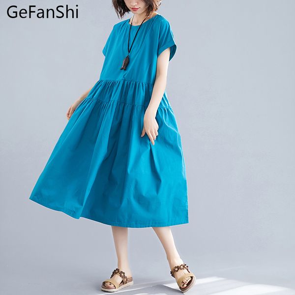 casual dresses 2021 vintage summer dress short sleeve o-neck cute women elegant solid midi sundress loose beach vestidos plus size, Black;gray
casual dresses 2021 vintage summer dress short sleeve o-neck cute women elegant solid midi sundress loose beach vestidos plus size, Black;gray